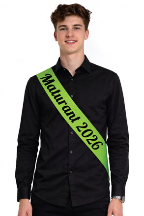 Šerpa/stuha - MATURANT psané (vlastní rok)