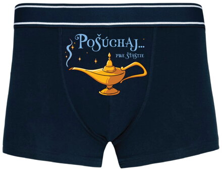 Pánské boxerky s vtipným potiskem - Ruka