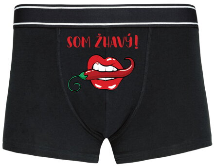 Pánské boxerky s vtipným potiskem - Ruka