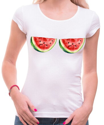 Dámske tričko - Dva melouny