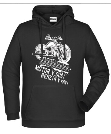 Mikina - Benzin v krvi, motor v duši