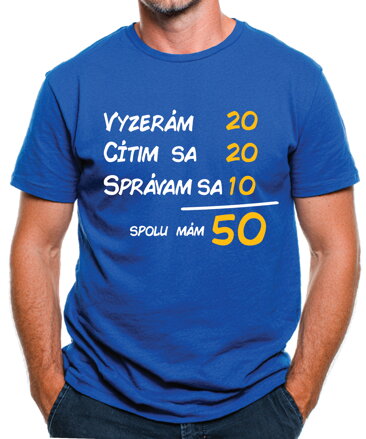 Narozeninové tričko - Nemám 30, mám 18 a 12 let zkušeností