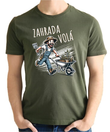 Tričko - Zahrada volá