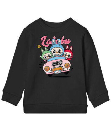 Détská mikina - Labubu Exciting macaron Car