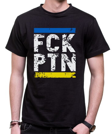 Tričko - FCKPTN (Podpora Ukrajině)