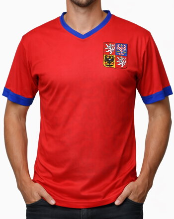 ⚽ Fotbalový dres - Česká republika -červený