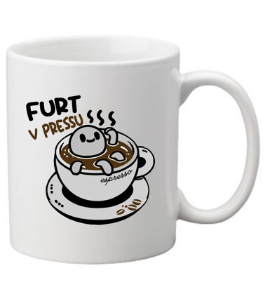 Keramický hrnek - Furt v pressu