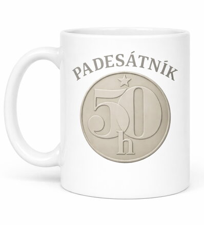 Hrnek - Padesátník  - 50 halířů