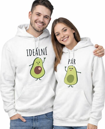 Partnerské mikiny - Avokádo ideální pár (cena za pár)