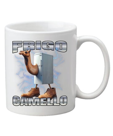 Hrnek s potiskem Frigo Camello (Italský Brainrot)
