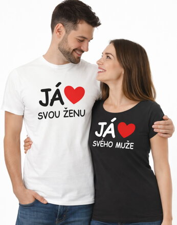 Tričko Já miluji svou ženu / muže