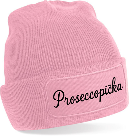 Čepice s potiskem - Proseccopička