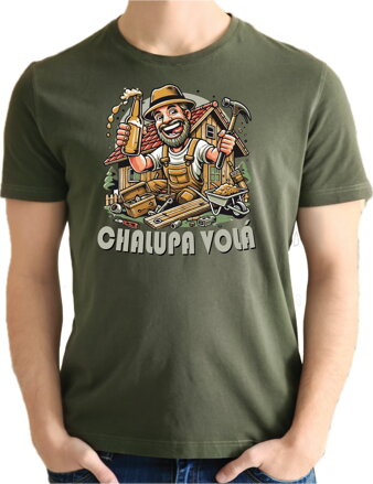 Chalupářské tričko - Chalupa volá