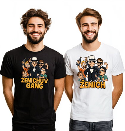 Trička Ženich / Ženichův gang