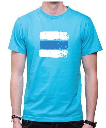 Turistické tričko - Značka modrá