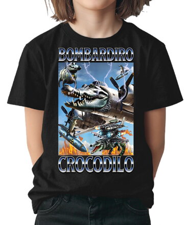Dětské triko - Bombardiro Crocodilo