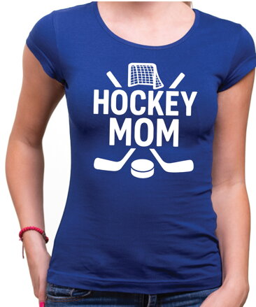 Tričko - Hockey mom - Hokejová máma