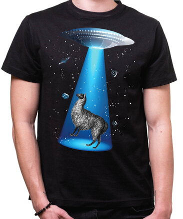 Vtipné tričko - UFO&LAMA