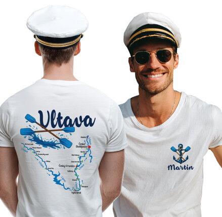 Vodácke tričko - Splavy řek - Vltava