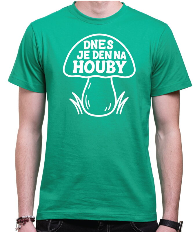 Houbařské tričko - Dnes je den na houby!
