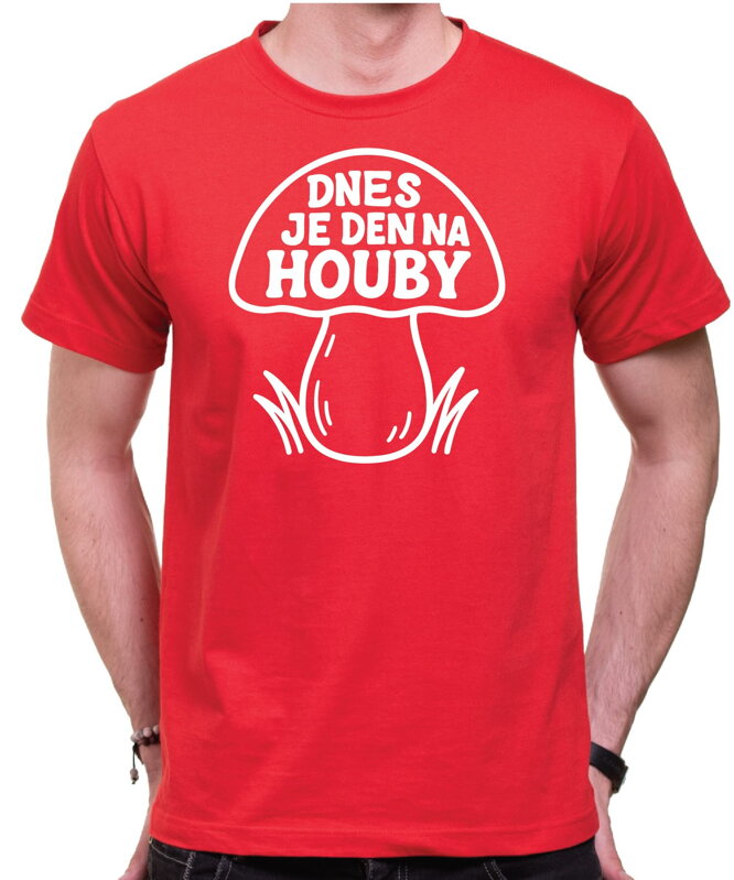 Houbařské tričko - Dnes je den na houby!
