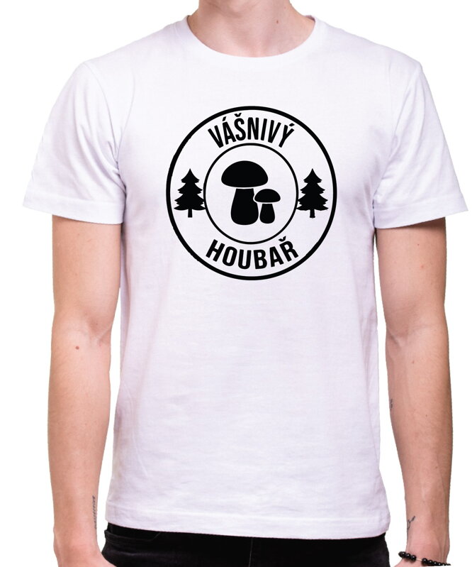 Houbařské tričko - Vášnivý Houbař/Houbařka