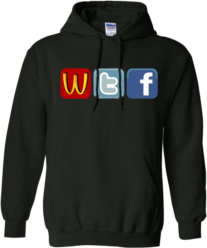 Mikina - WTF Social sites Mikina - WTF Social sites