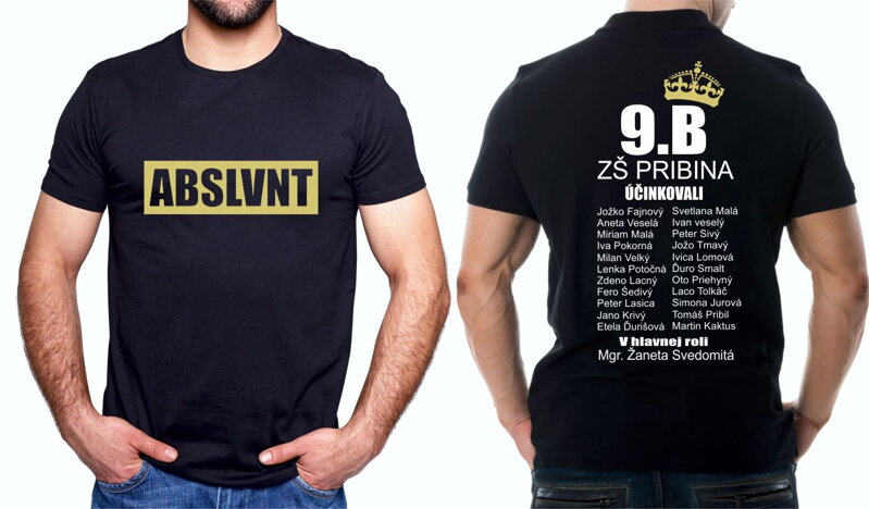 Absolventské tričko - ABSLVNT Absolventské tričko - ABSLVNT