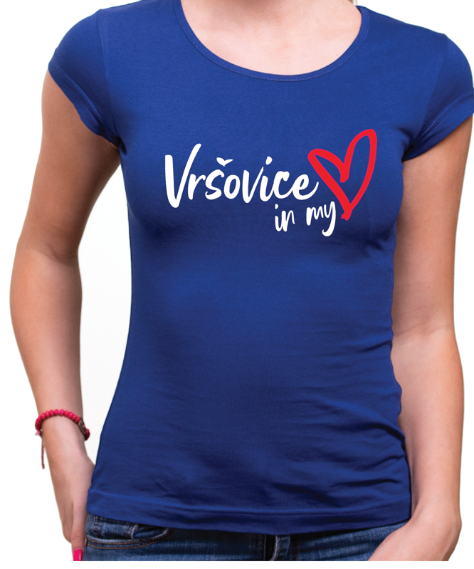 Tričko z Vršovic - Vršovice in my ♡ Tričko z Vršovic - Vršovice in my ♡