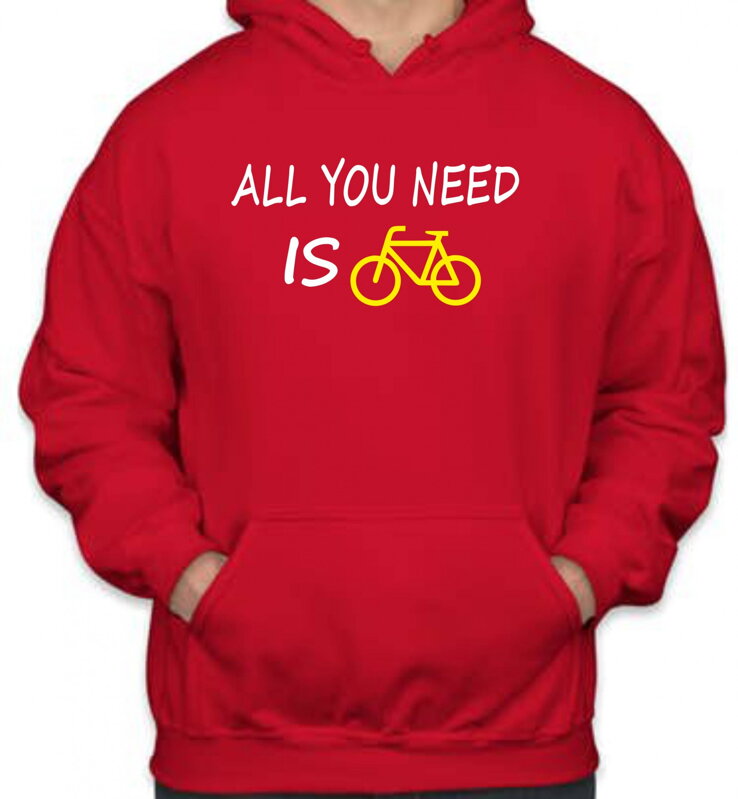 Mikina - All you need is bike Mikina - All you need is bike