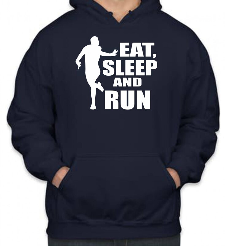 Běžecká mikina - Eat, sleep and run Běžecká mikina - Eat, sleep and run