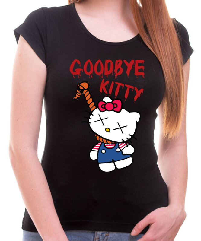 Tričko - Good bye Kitty (dámske)