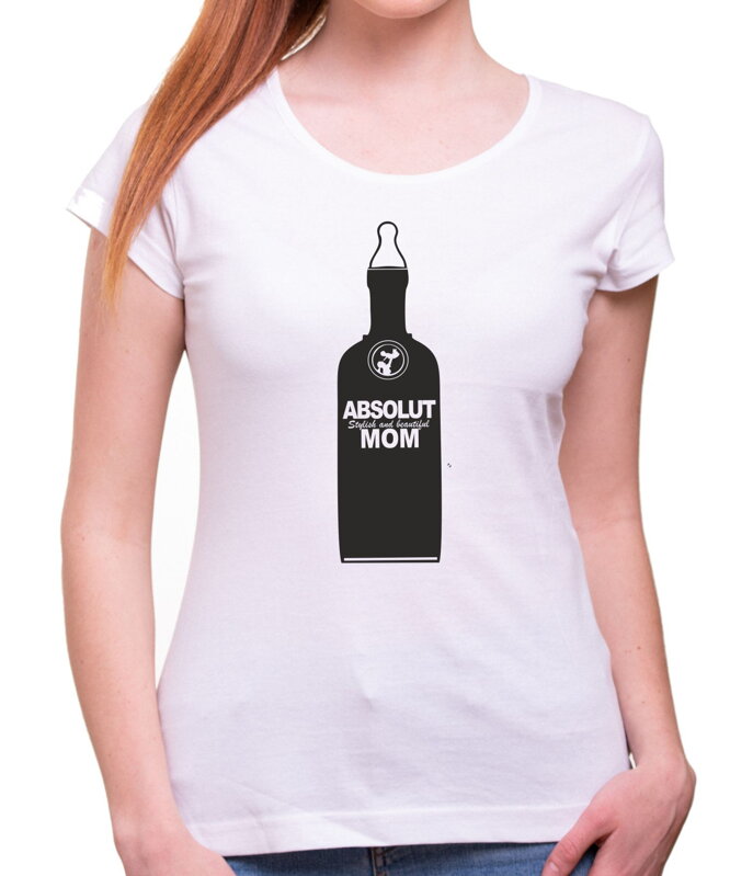 Dámske tričko - ABSOLUT MOM (Stylish and beautiful) Dámske tričko - ABSOLUT MOM (Stylish and beautiful)