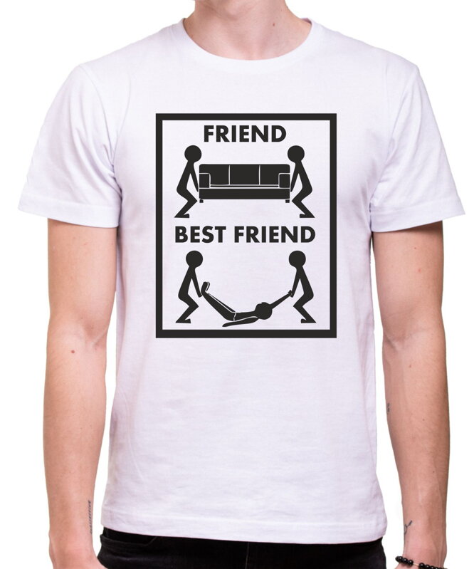 Tričko Best friend - Nejlepší kamarád