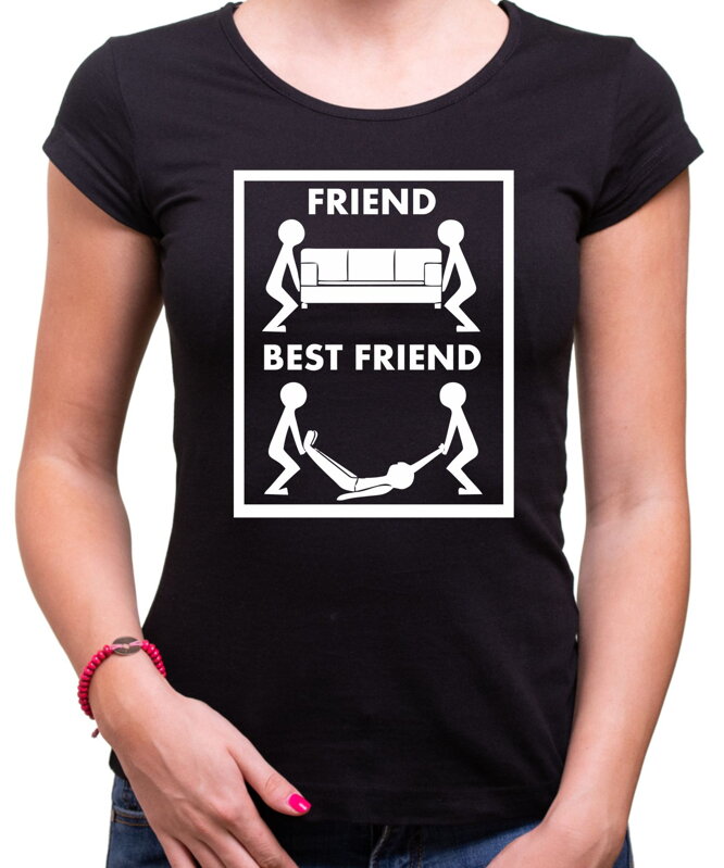 Tričko Best friend - Nejlepší kamarád Tričko Best friend - Nejlepší kamarád