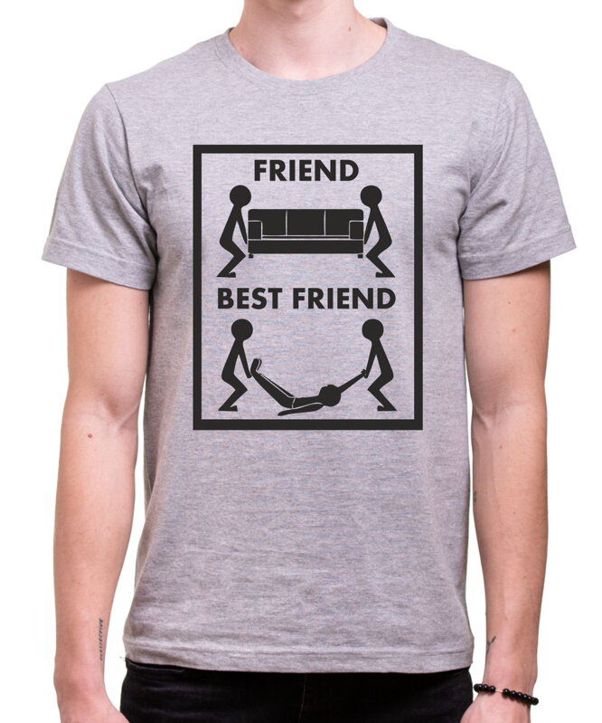 Tričko Best friend - Nejlepší kamarád Tričko Best friend - Nejlepší kamarád
