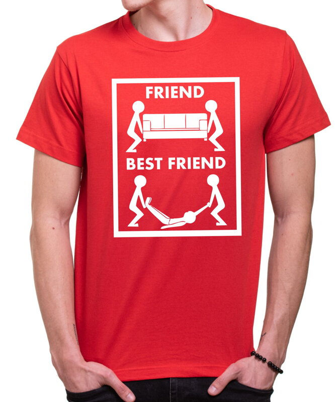Tričko Best friend - Nejlepší kamarád Tričko Best friend - Nejlepší kamarád