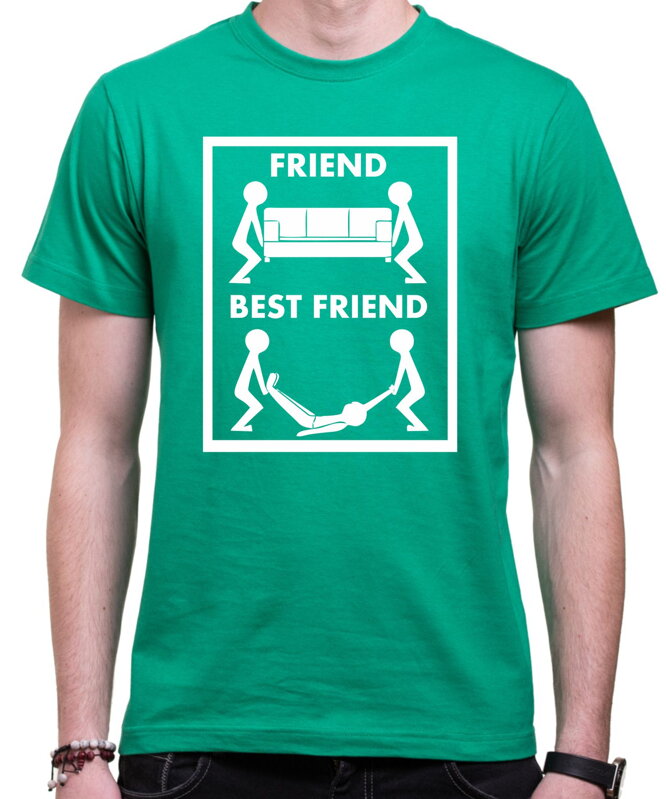 Tričko Best friend - Nejlepší kamarád Tričko Best friend - Nejlepší kamarád