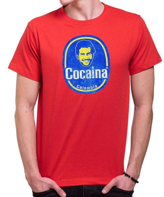 Tričko - Cocaina kolumbia Tričko - Cocaina kolumbia