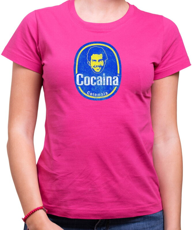 Tričko - Cocaina kolumbia Tričko - Cocaina kolumbia