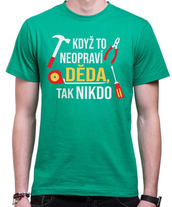 Tričko - Děda opravář