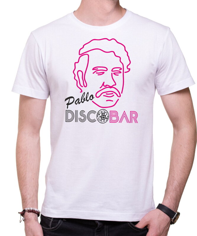Tričko - Discopatron - Pablo Discobar