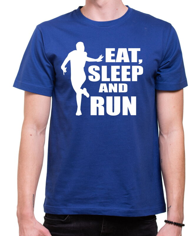 Běžecké tričko - Eat, sleep and run Běžecké tričko - Eat, sleep and run