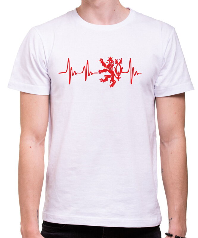Tričko - EKG Český lev Tričko - EKG Český lev