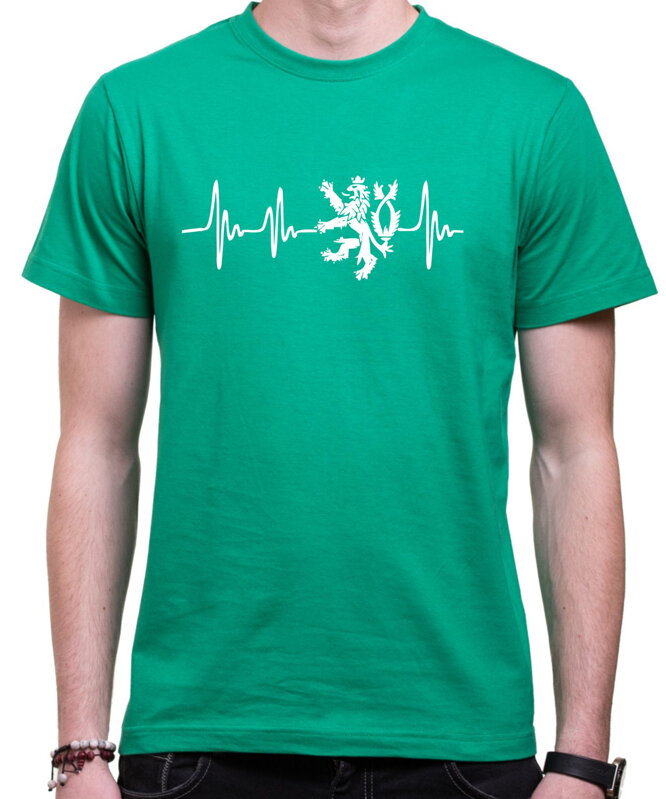 Tričko - EKG Český lev Tričko - EKG Český lev