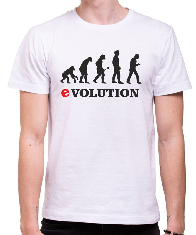 Tričko Smartphone evoluce
