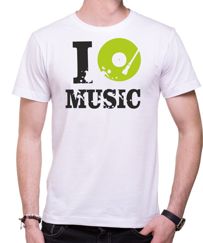 Tričko I MUSIC Pánské / dámské