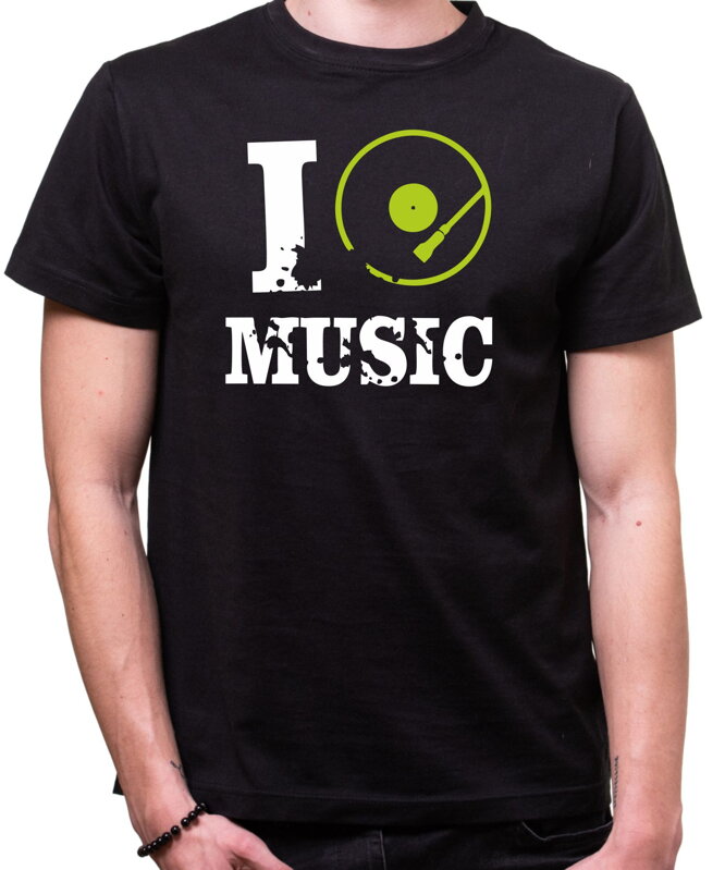Tričko I MUSIC Pánské / dámské Tričko I MUSIC Pánské / dámské