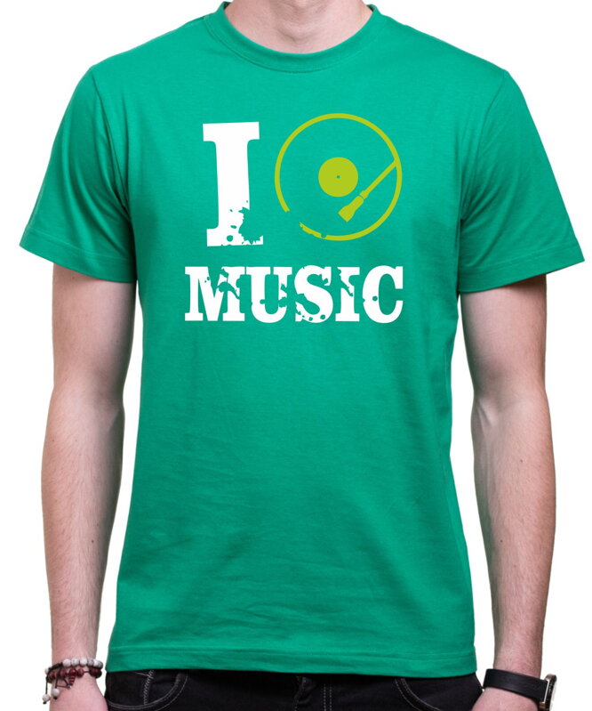 Tričko I MUSIC Pánské / dámské