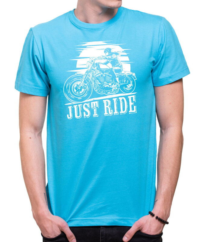 Motorkářské tričko - Just ride